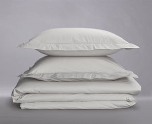 Organic Percale Cotton Duvet Cover Set