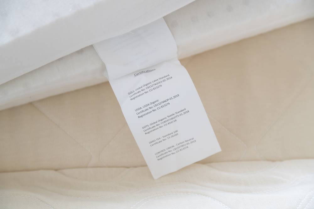 3" Organic Dunlop Latex